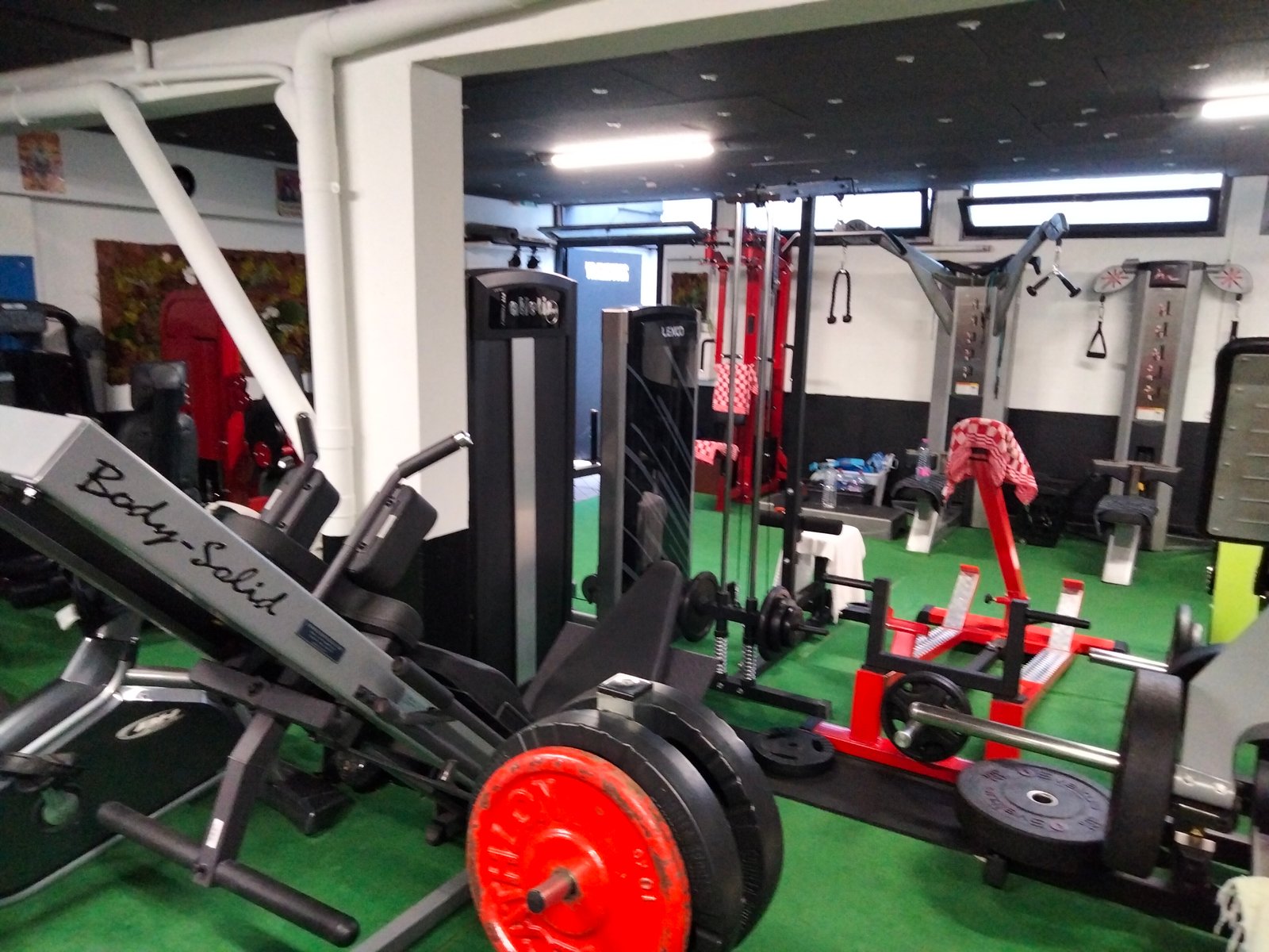 Photo de la salle de musculation